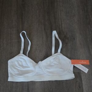 Womens Colsie Bra Medium Off-white New